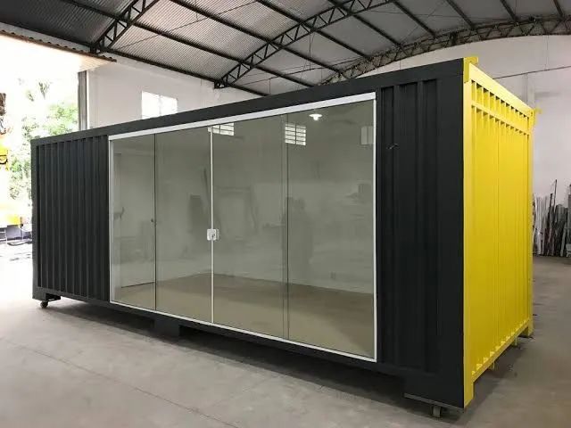 Container modificado para escritório, loja, mini mercado, lanchonete e outros 