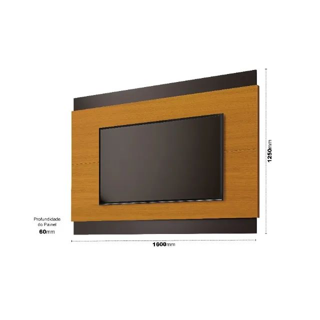 Painel LG 1.60m Para TV Até 75'' Polegadas ! Frete e Montagem Grátis. - Foto 2
