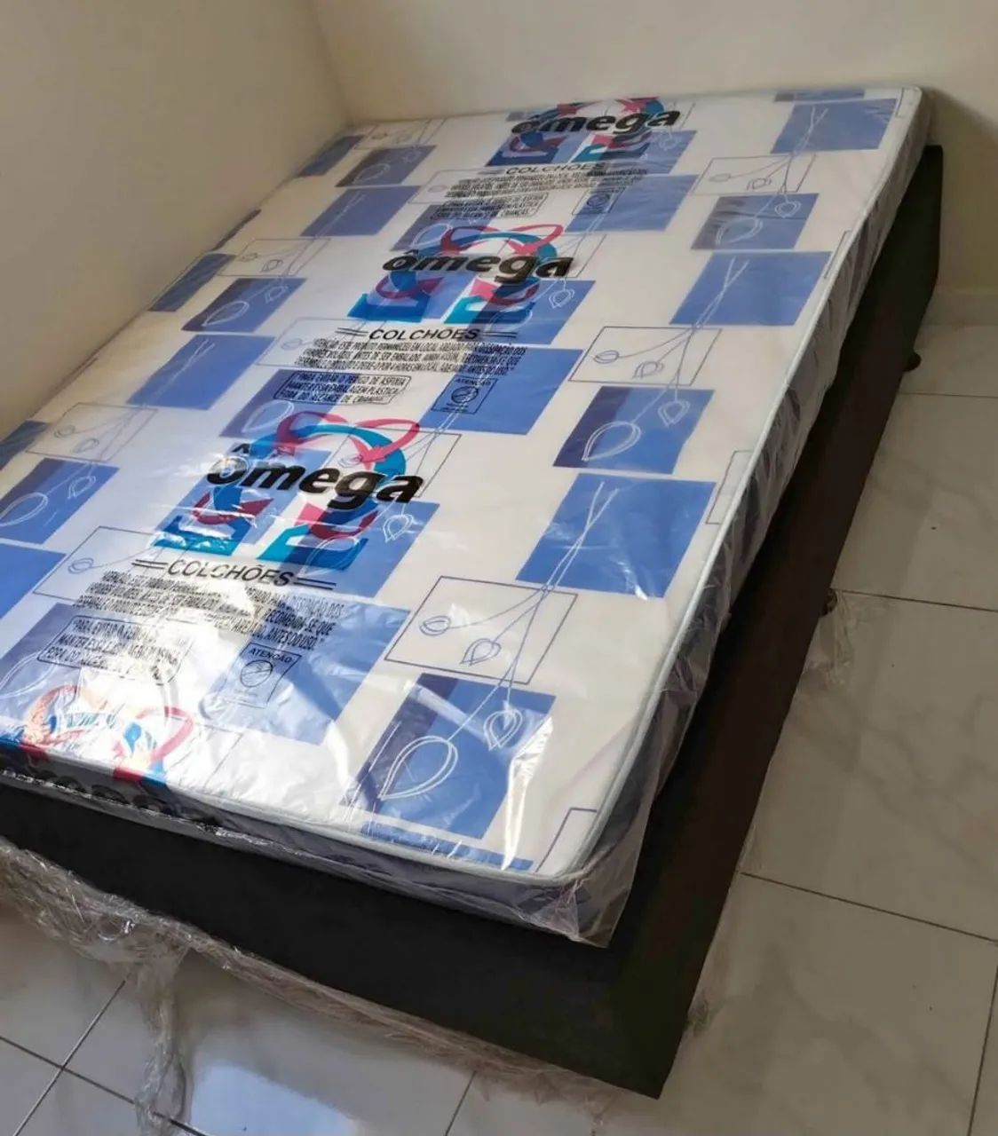 Colchão Box Casal Omega e base