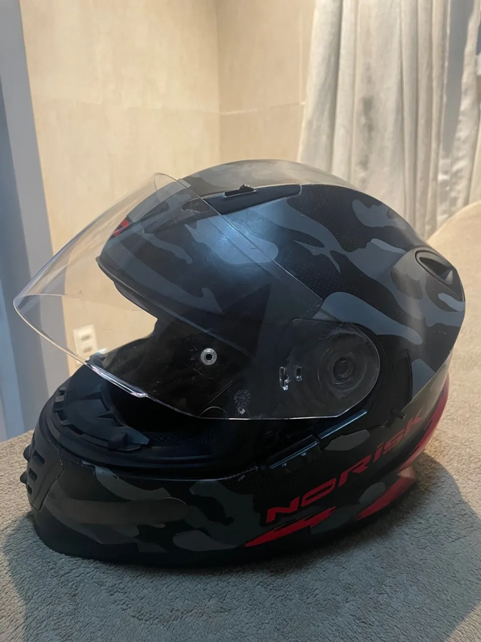Capacete Camuflado Norisk