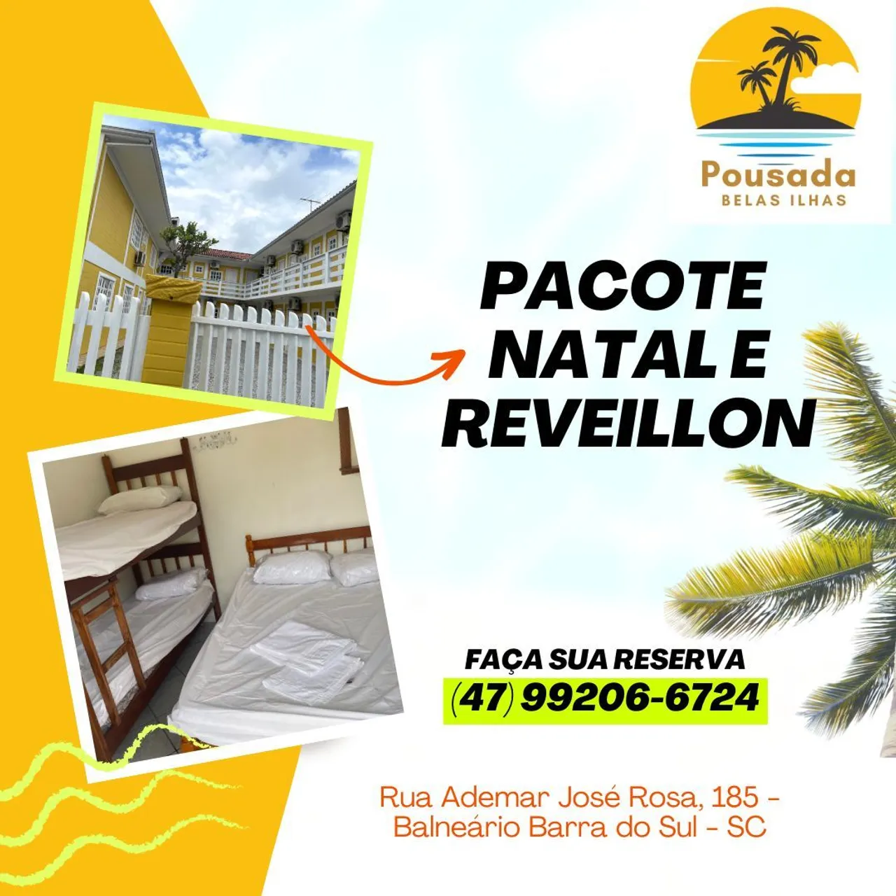 POUSADA SC ACEITANDO RESERVAS( NATAL ANO NOVO)