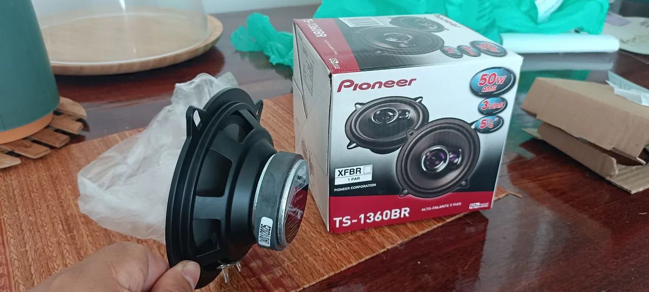 Alto falante pionner 5 polegadas - ts1360br - Foto 3