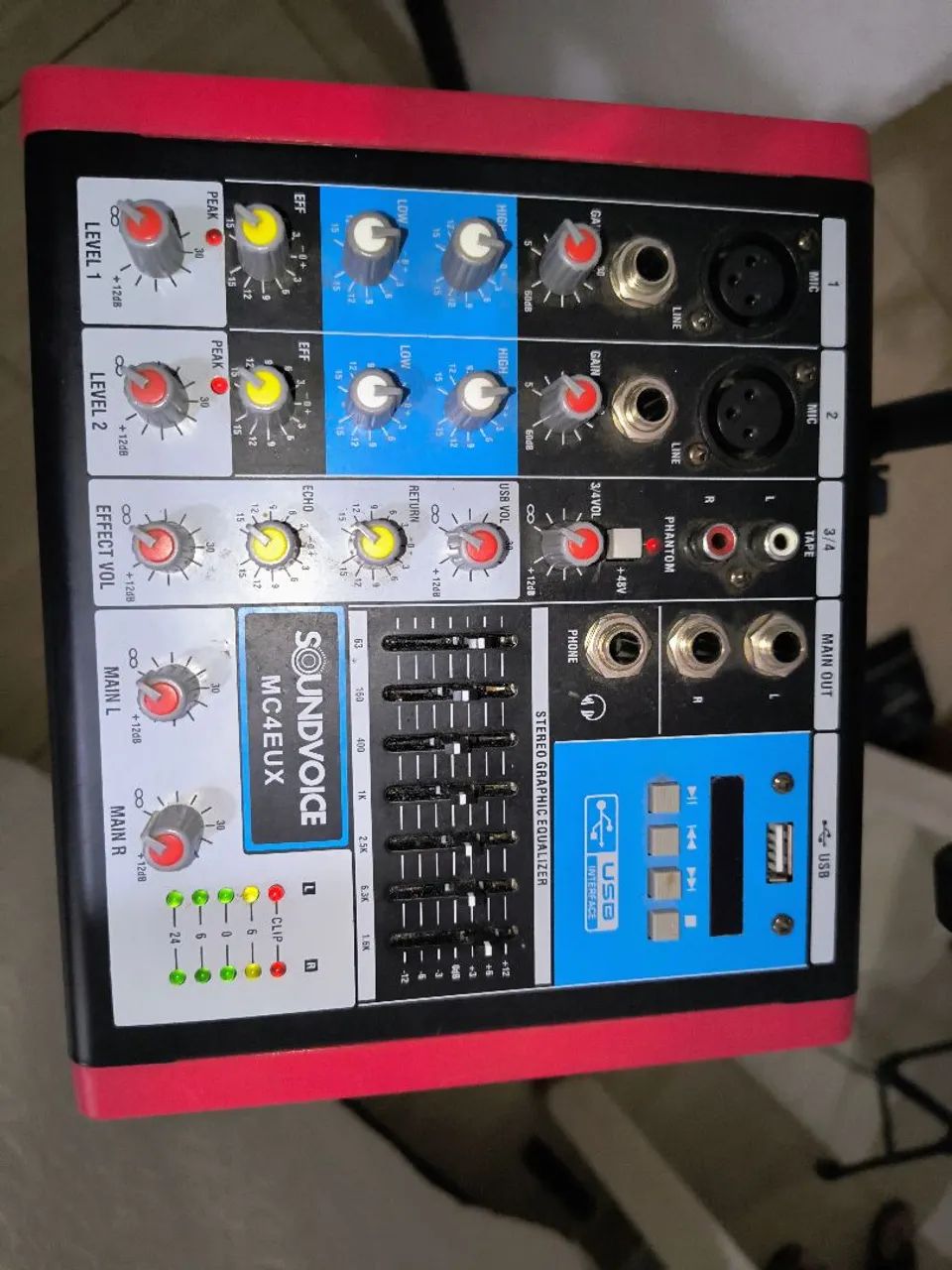 Mesa de som Soundvoice MC4EUX64352405817346121