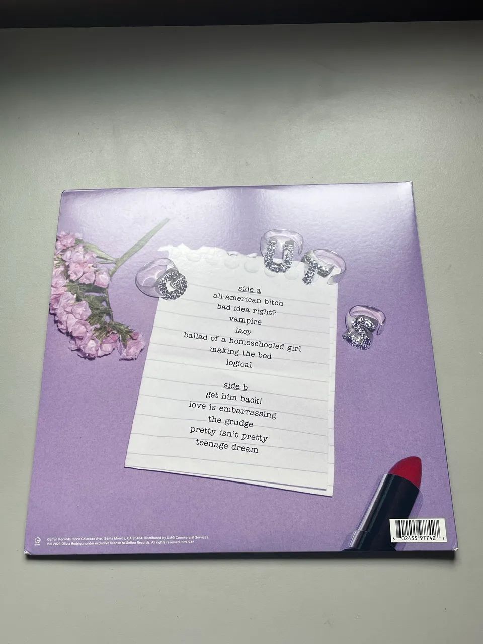 Vinil Olivia Rodrigo - Guts - Foto 2