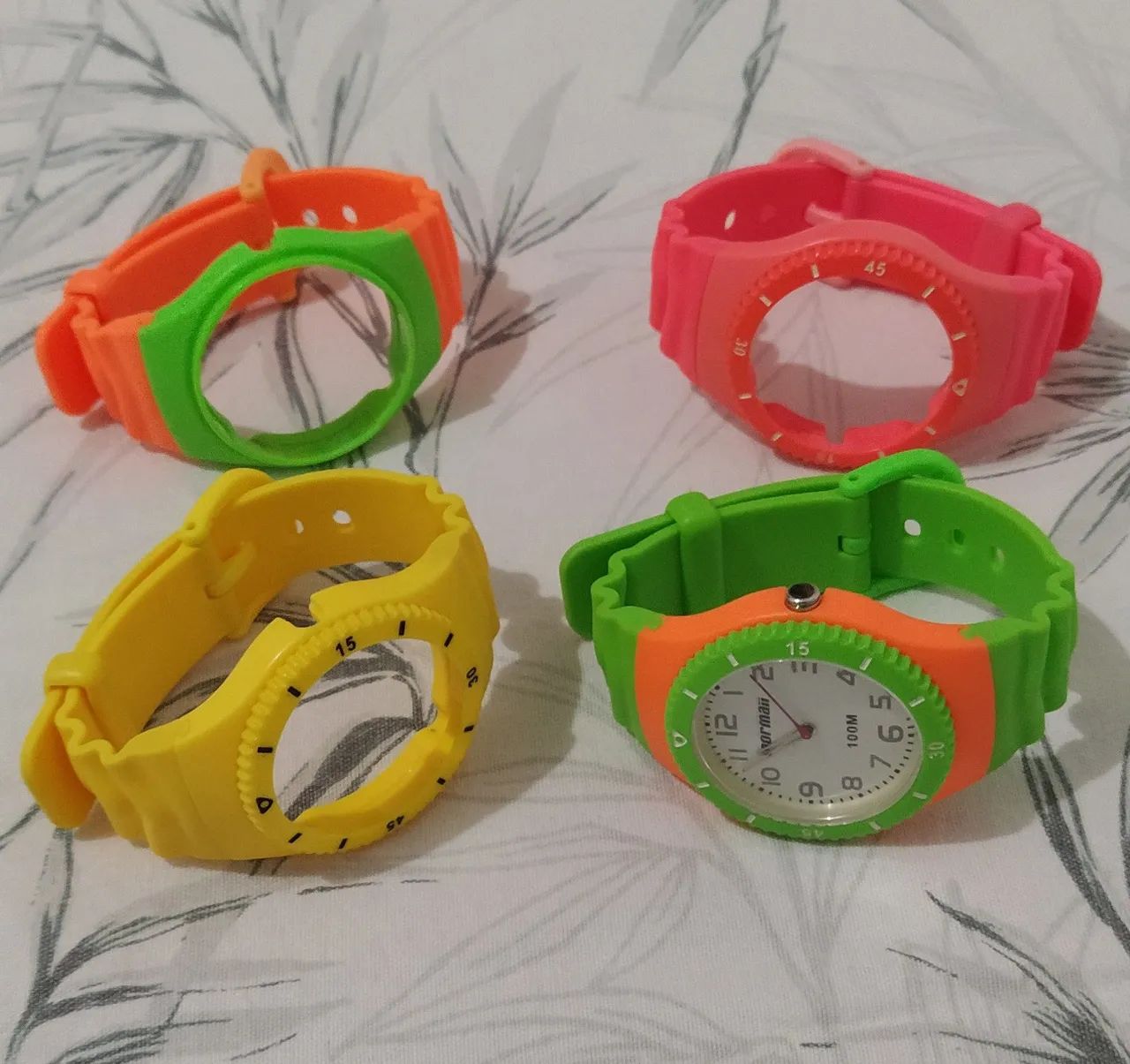 Relógio mormaii casual (troca pulseiras)<br><br>