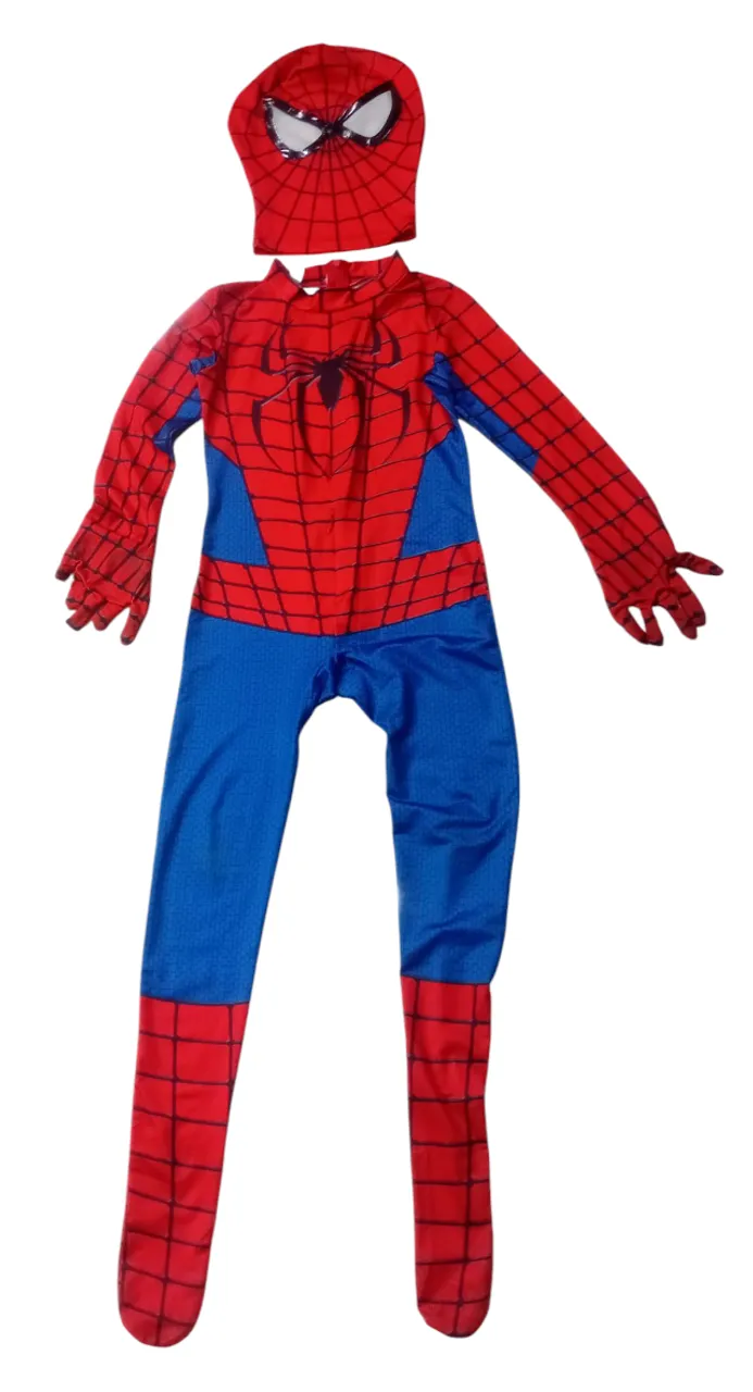 Fantasia do Homem Aranha até 6 anos