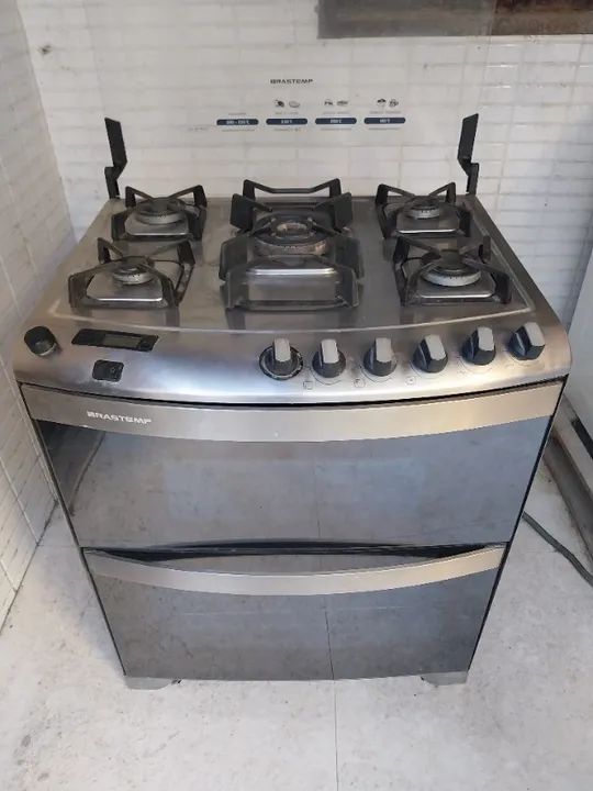 Fogão brastemp, forno dublo