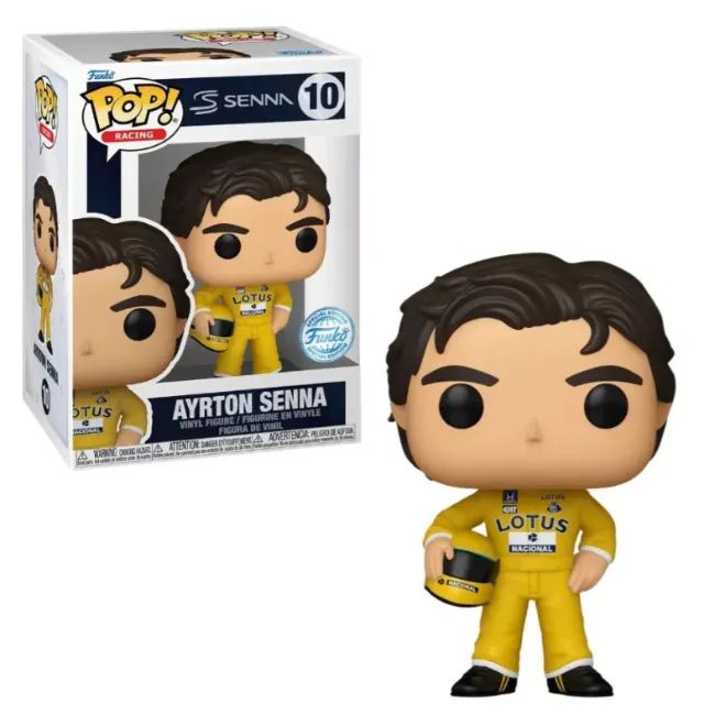 Boneco Funko Pop! Racing Lotus - Ayrton Senna - Foto 4