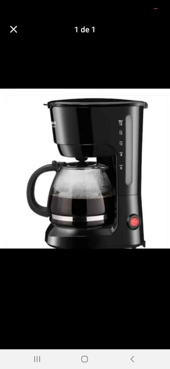 Cafeteira Elétrica 12 xícaras
