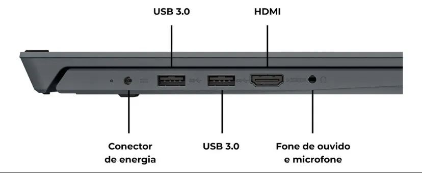 Notebook Positivo com Lumina Bar - c15  - Foto 4