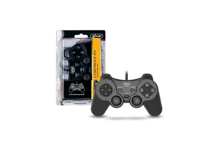 Controle de PS2 com fio Knup