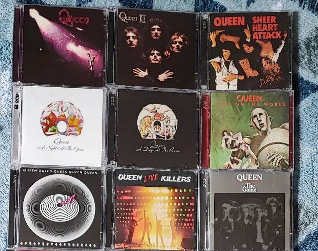 CD Queen - Coleção Discografia Lote - CDs, DVDs etc - Saguaçu