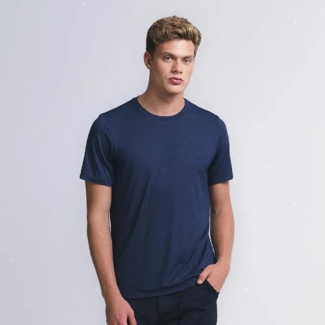 Kit 2 Camiseta Insider Tech T-Shirt - Azul marinho e preta - Foto 3