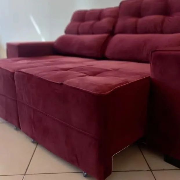Oferta Imperdível  SOFÁ 3 lugares 2 mts  Novos direto de fabrica Frete Gratis - Foto 3