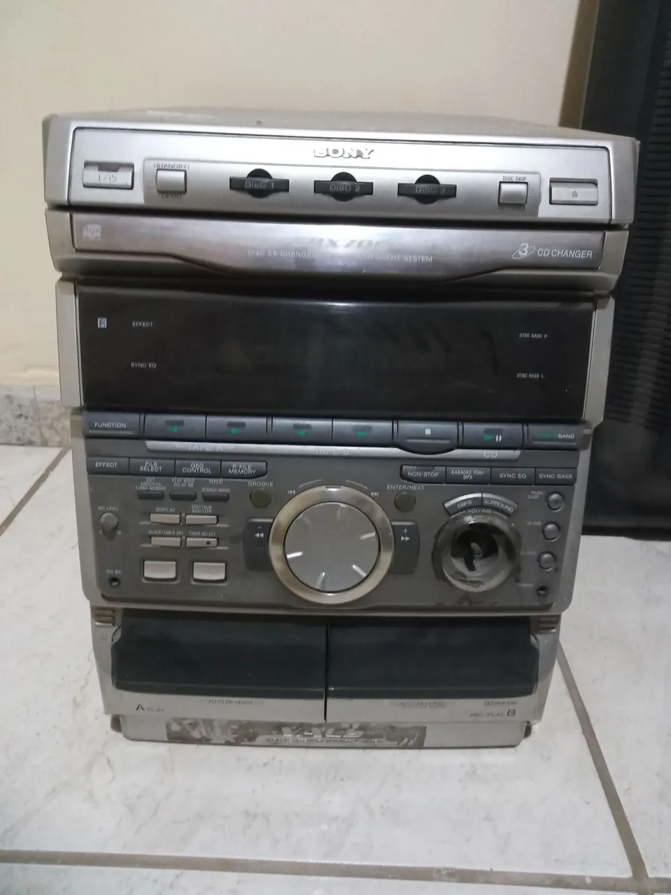 Mini System Sony com CD Player e Rádio