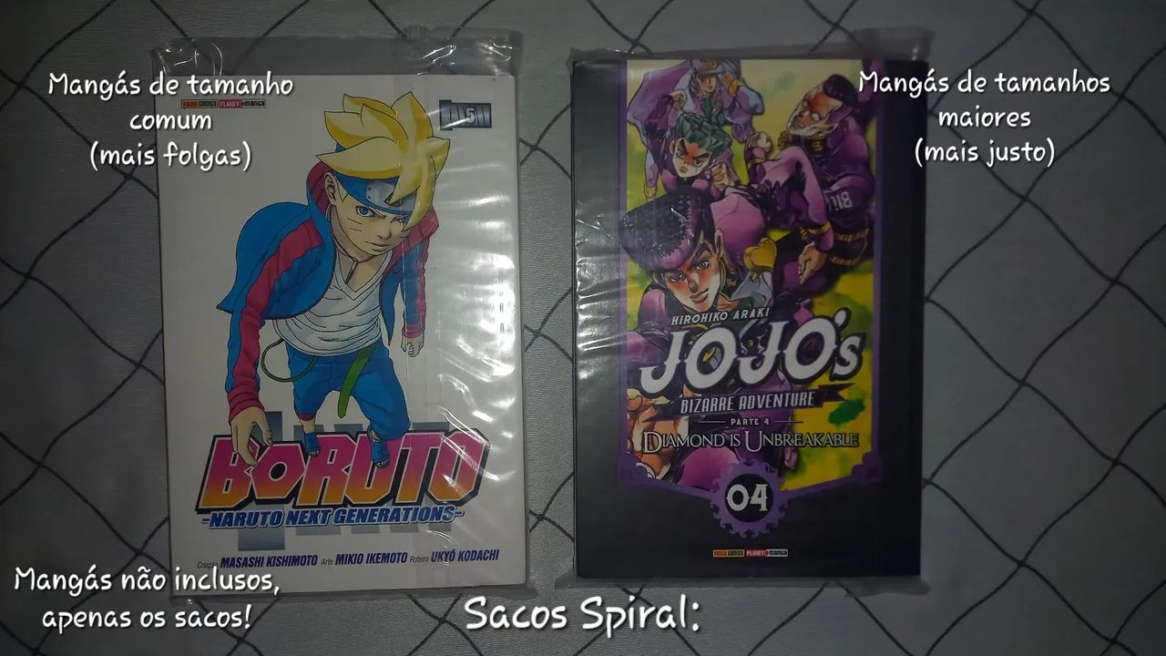 Sacos Adesivados Transparentes Spiral e Cromus (22x30cm e 15x20cm) - Livros, HQs, Mangás.. - Foto 2