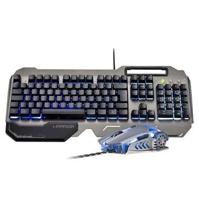 Kit Teclado Gamer + Mouse LED Warrior