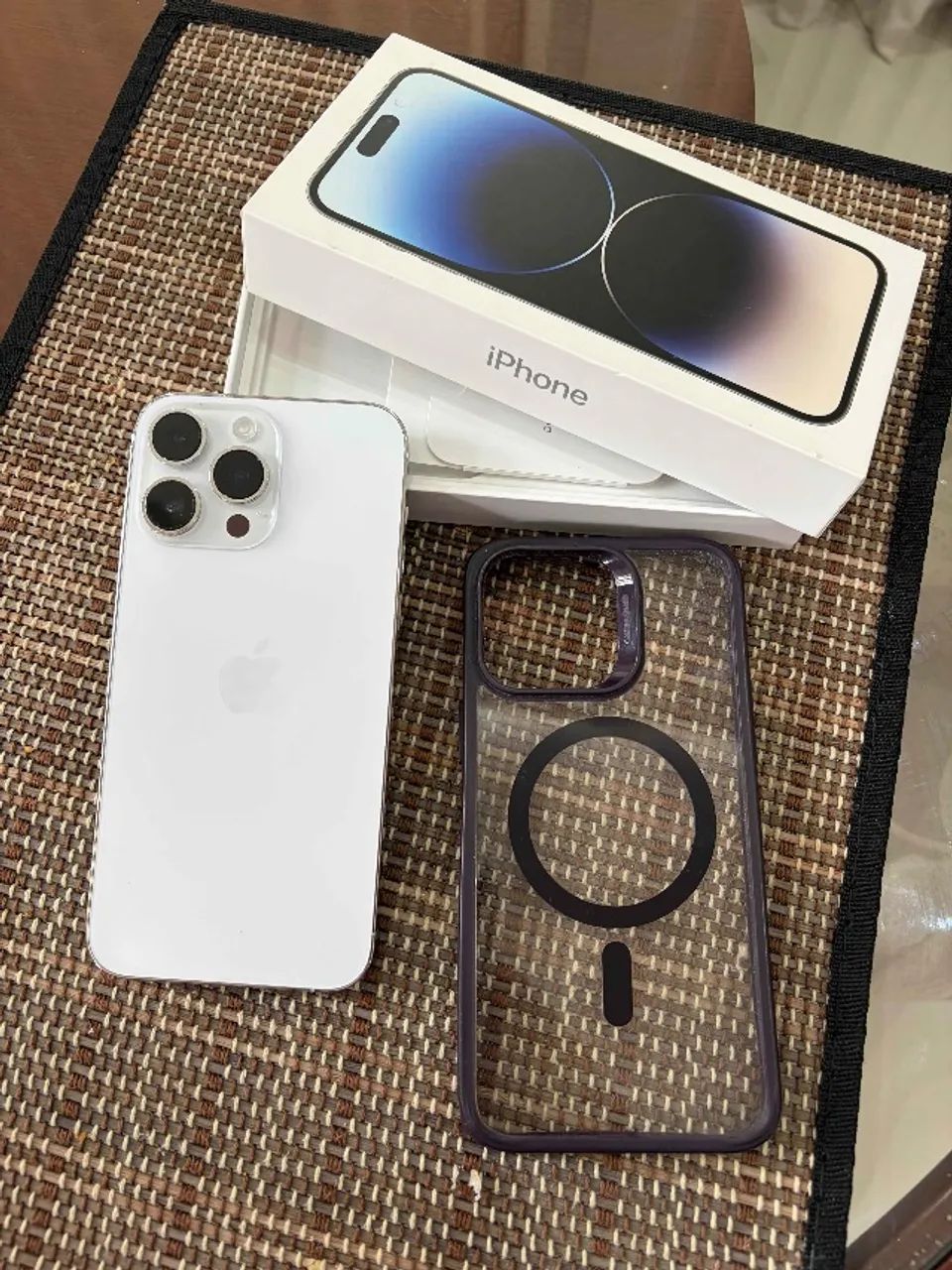 iPhone 14 Pro Max 256GB branco - Celulares e Smartphones - Parque