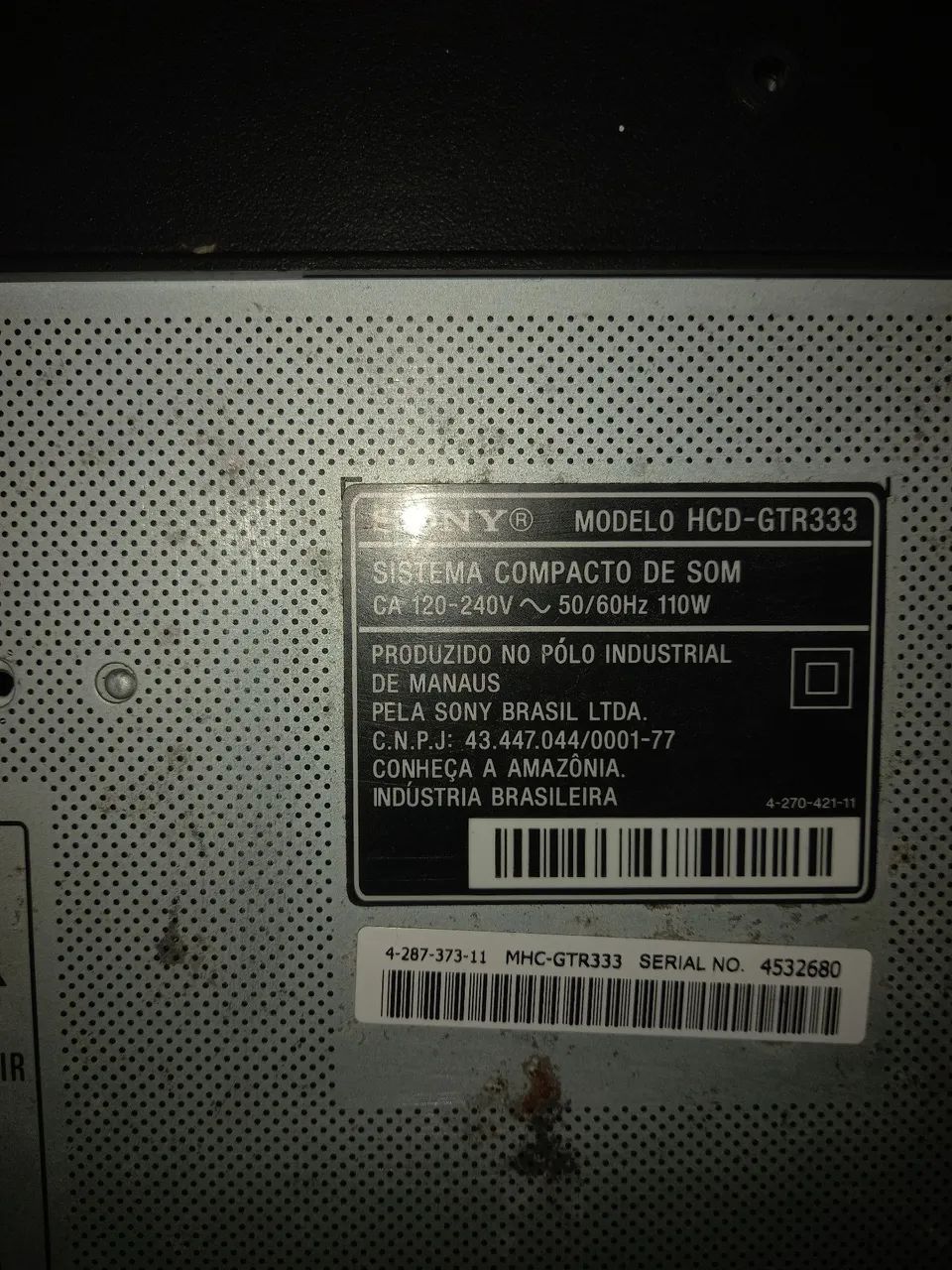 Disc ex-change/Mini hi-fi Component System Sony modelo MHC-GTA333  - Foto 5