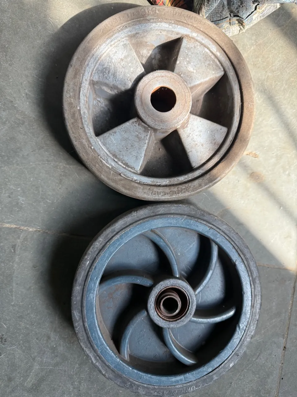 Rodas para trailers e carrinhos comerciais