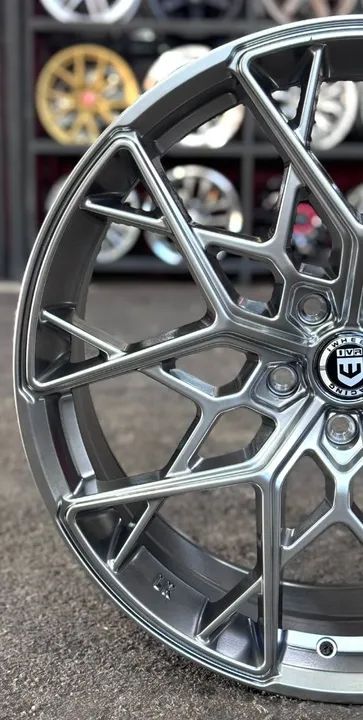 Rodas aro 20 tala 8.5 furação 5x112 - Foto 3