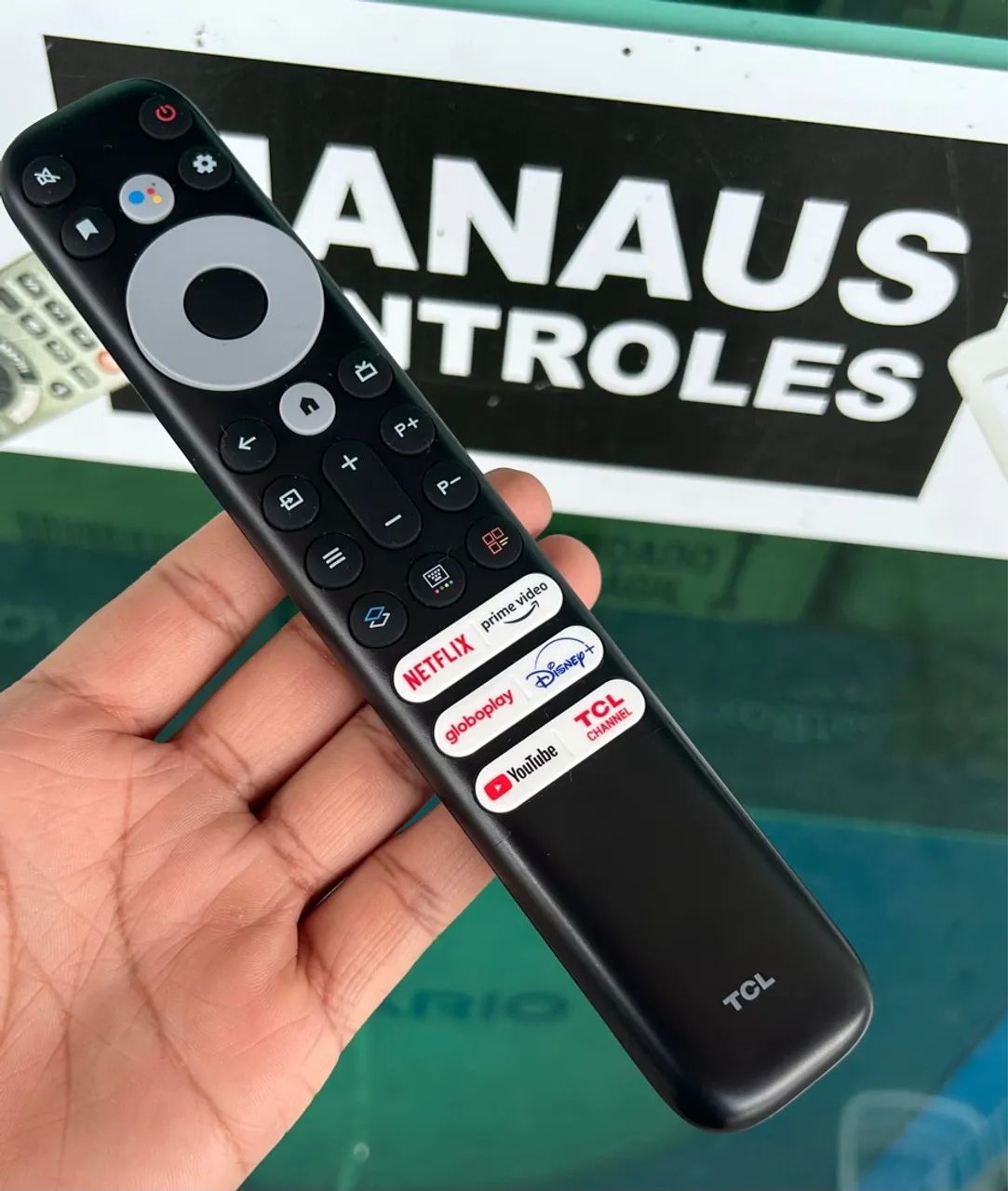 Controle Tv TCL Android 4K C/ Bluetooth e Comando de Voz - Peças e ...