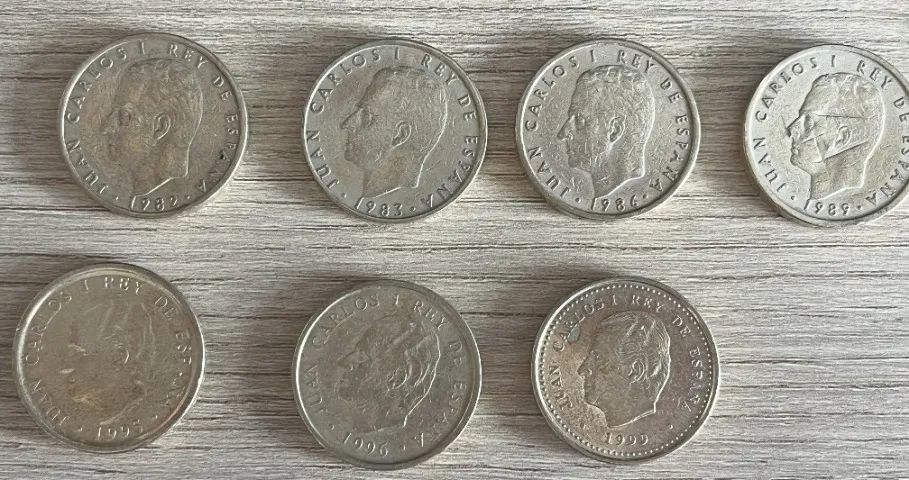 Moedas antigas Espanha
