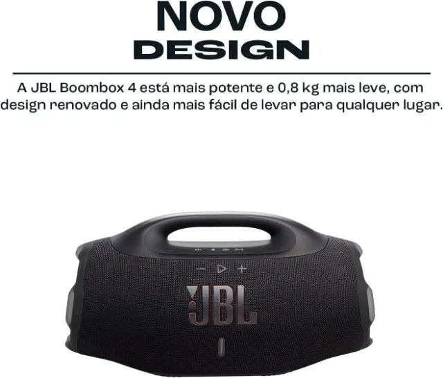 JBL, Caixa de Som, Boombox 4 - Foto 3