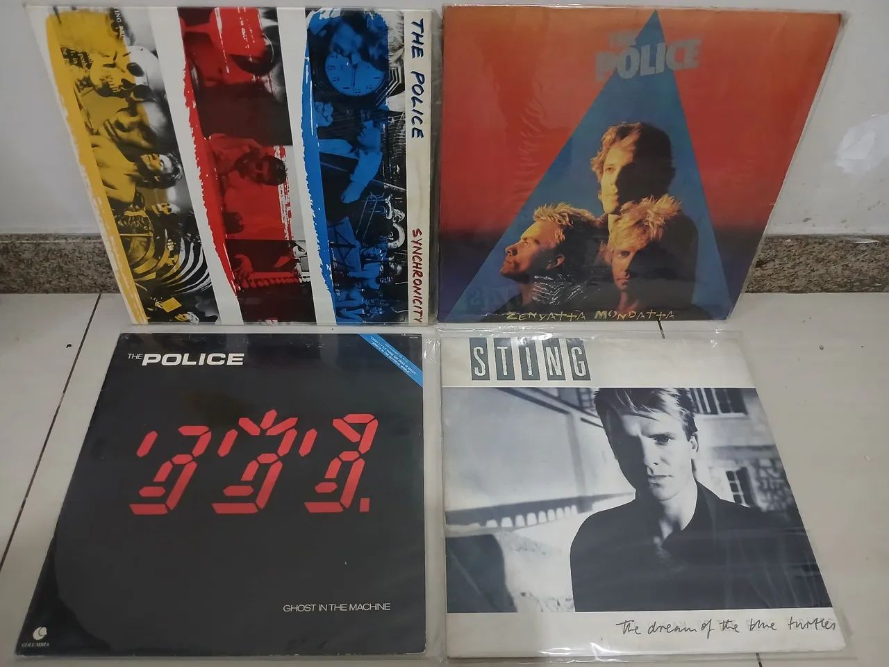 The Police and Sting Vinyl Records
