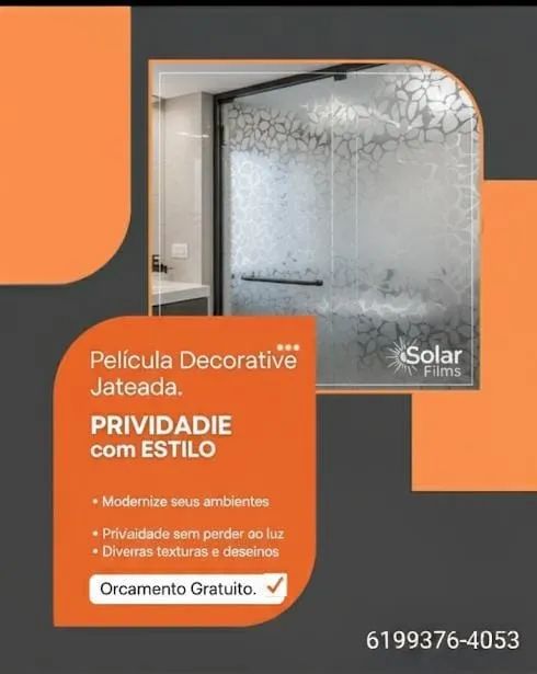 pelicula residencial proteção e privacidade  - Foto 4