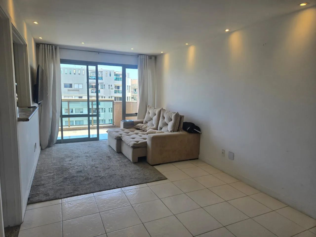 Apartamento vista mar com 70 m2 no condomínio Ocean Drive - Barra da Tijuca - Foto 5