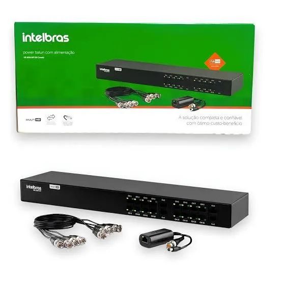 OFERTA!!! Power Balun 16 Canais Intelbras