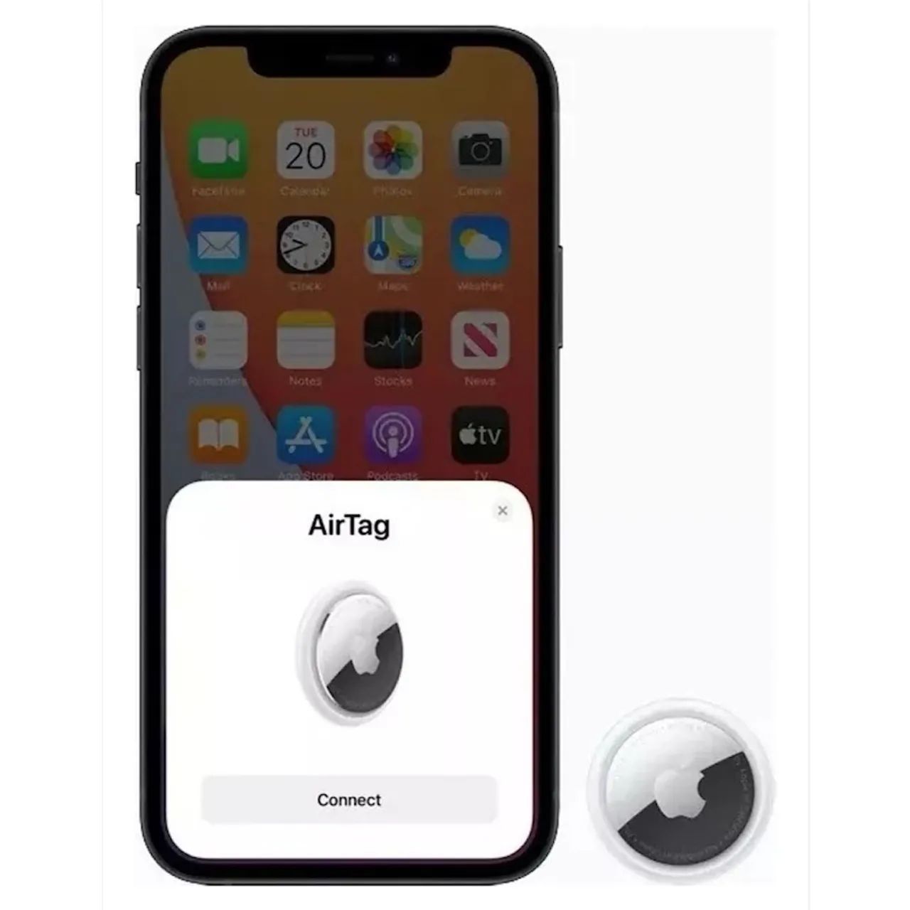 AirTag Apple Original Entrega Grátis Em Alguns Bairros Rastreador iPhone Localizador - Foto 2