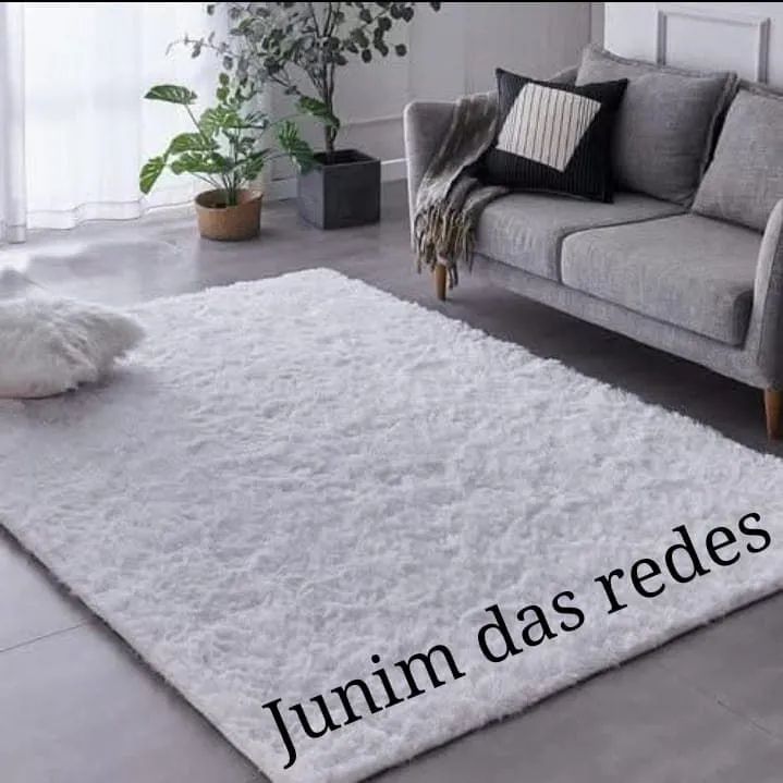 Tapete Felpudo Rosa para Sala - Conforto e Estilo - Foto 3