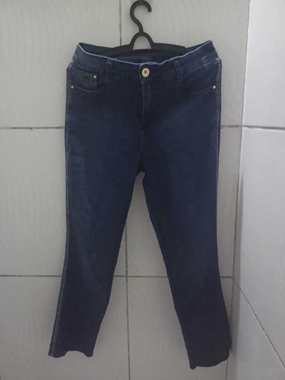 Calça Jeans Azul Escuro Marraket Feminino N:42