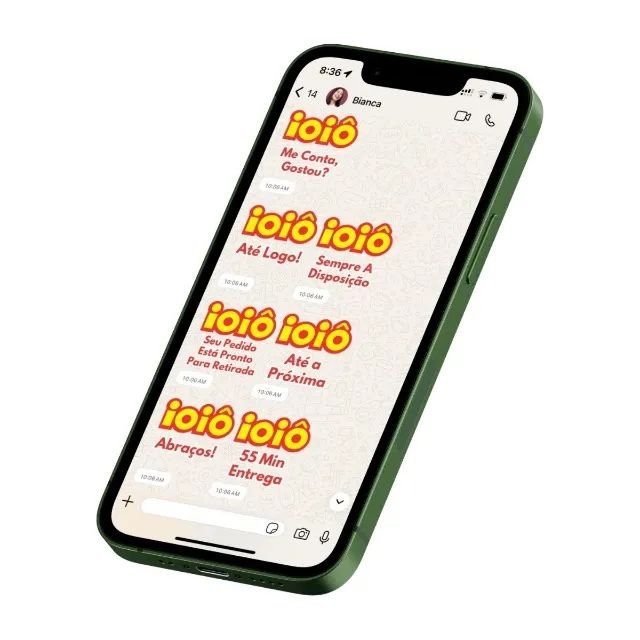 Pack de figurinhas personalizadas com Logo - Foto 3