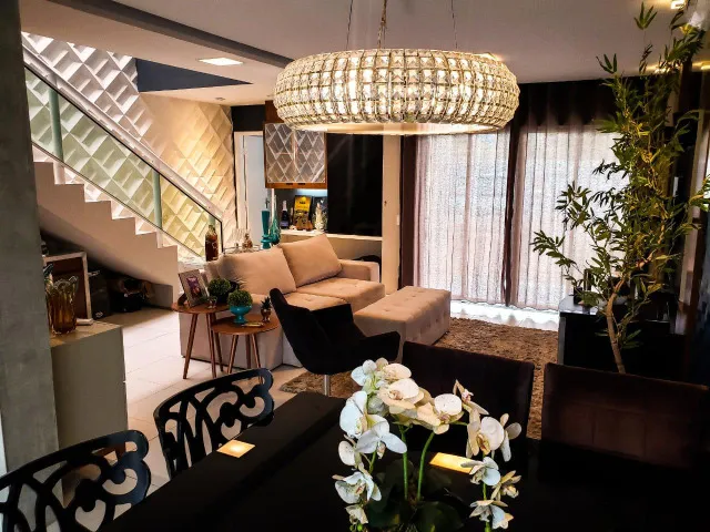 Casas em condominio com três quartos sendo dois suítes - 150m²