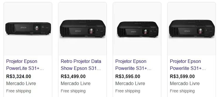 Projetor Epson PowerLite S31+  - Foto 4