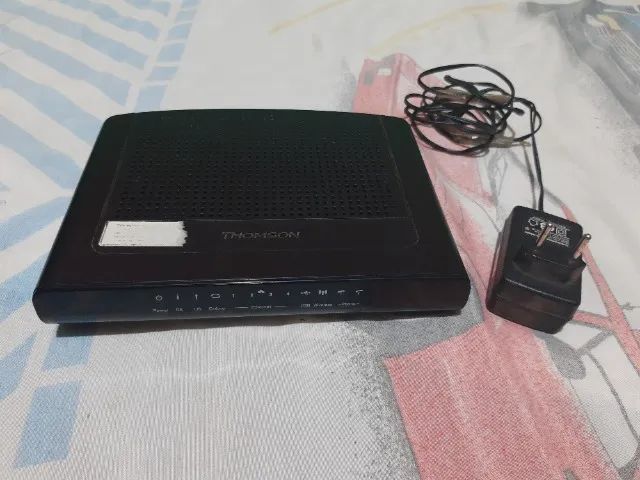 Modem thomson com fonte e entrada usb - Foto 4