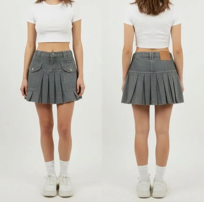 saia jeans preta marca cantão 40 seminova perfeito estado