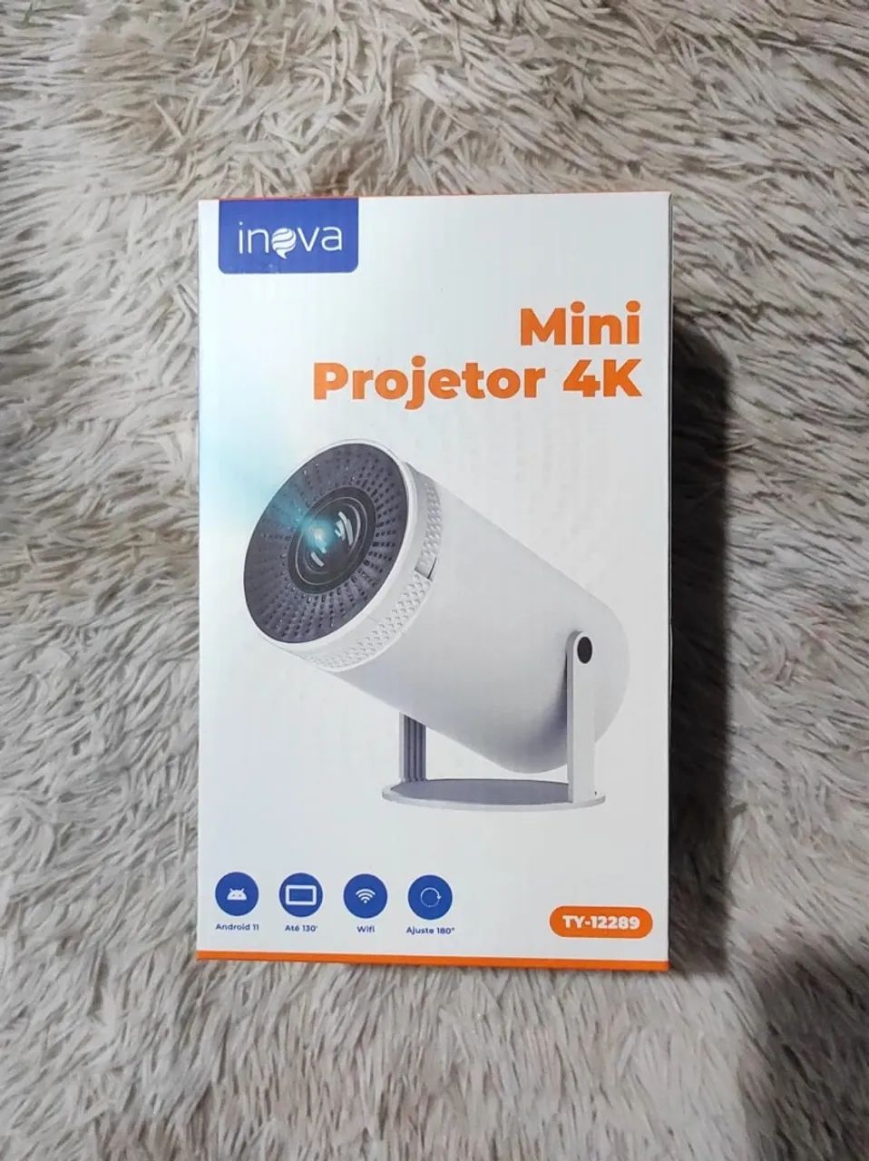 Projetor Inova Android Ultra Hd Ty-12289 Com Wi-fi