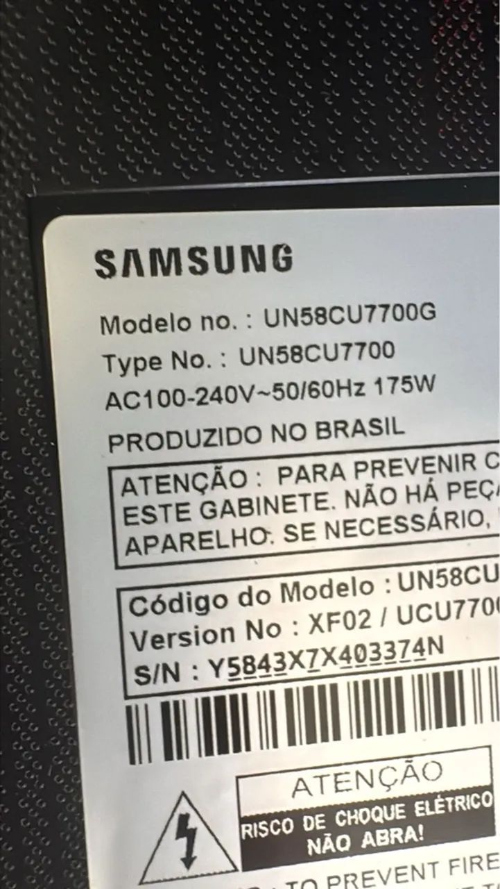 Componentes eletrônicos TV SAMSUNG 58? - Foto 2