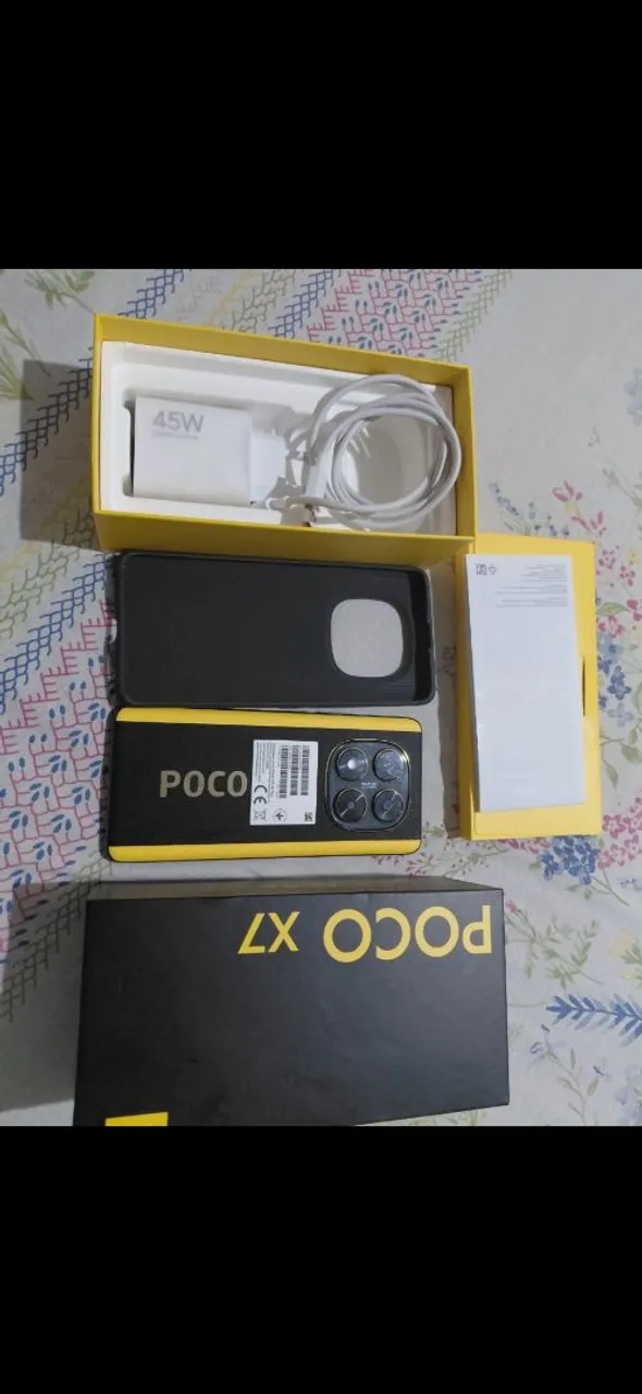 POCO X7 - 256GB/8GB RAM - Novo na Caixa