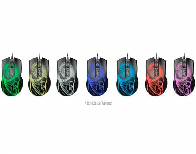 Mouse Gamer MGL337 Dragão - Foto 2