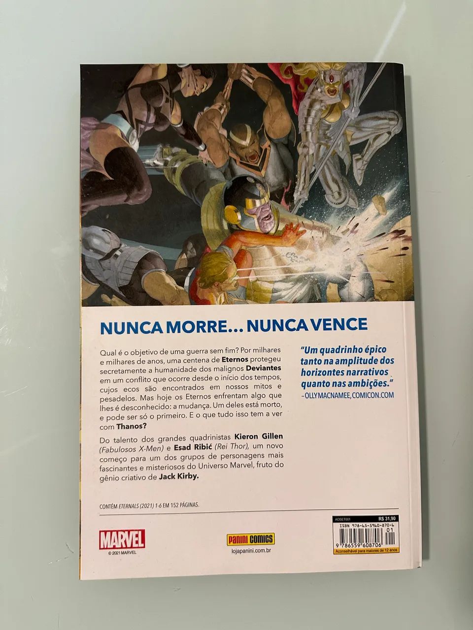 HQ Eternos vol 1 / Marvel / Panini - Foto 2