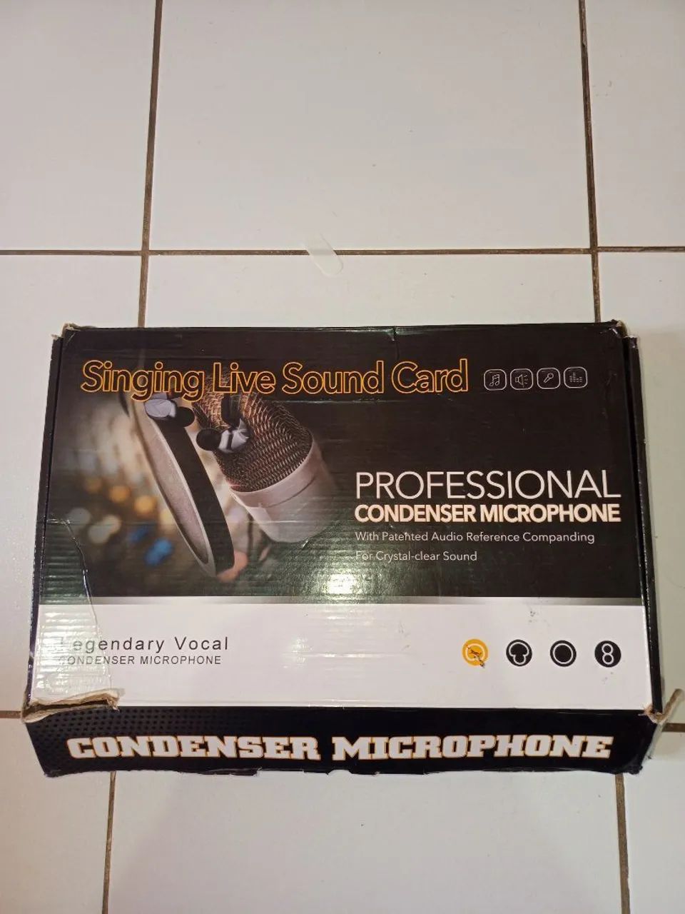 Microfone Condensador Profissional para Streaming e Gravação - Foto 2