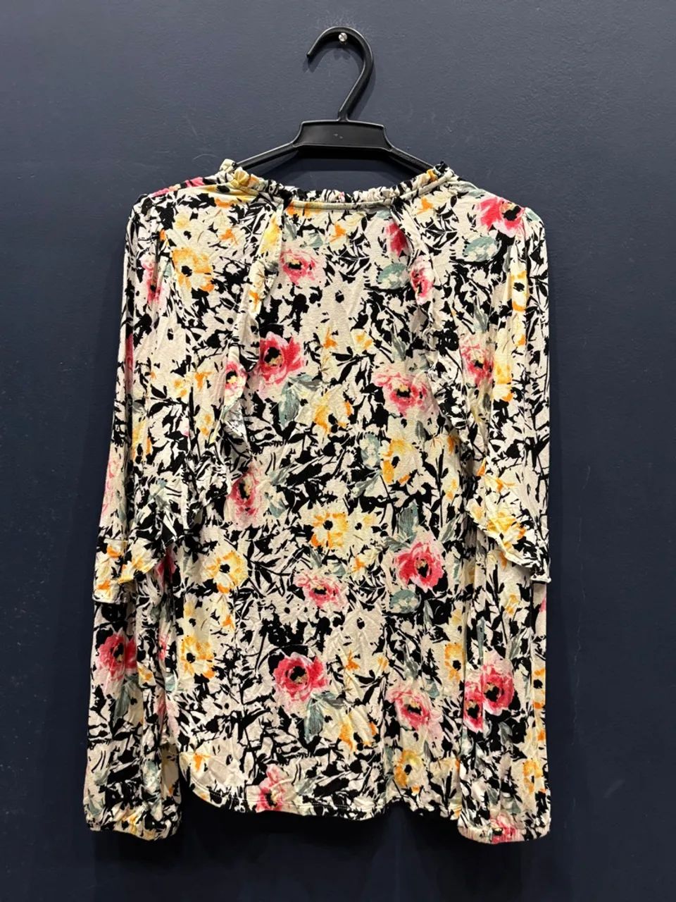 Blusa estampada floral Ralph Lauren tamanho p - Foto 3