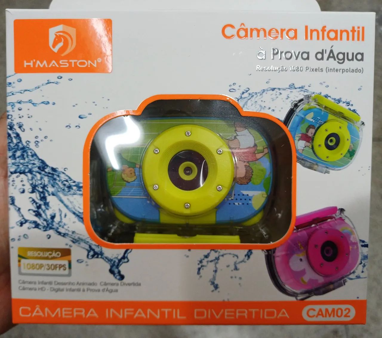 Câmera infantil a prova dágua  - Foto 2