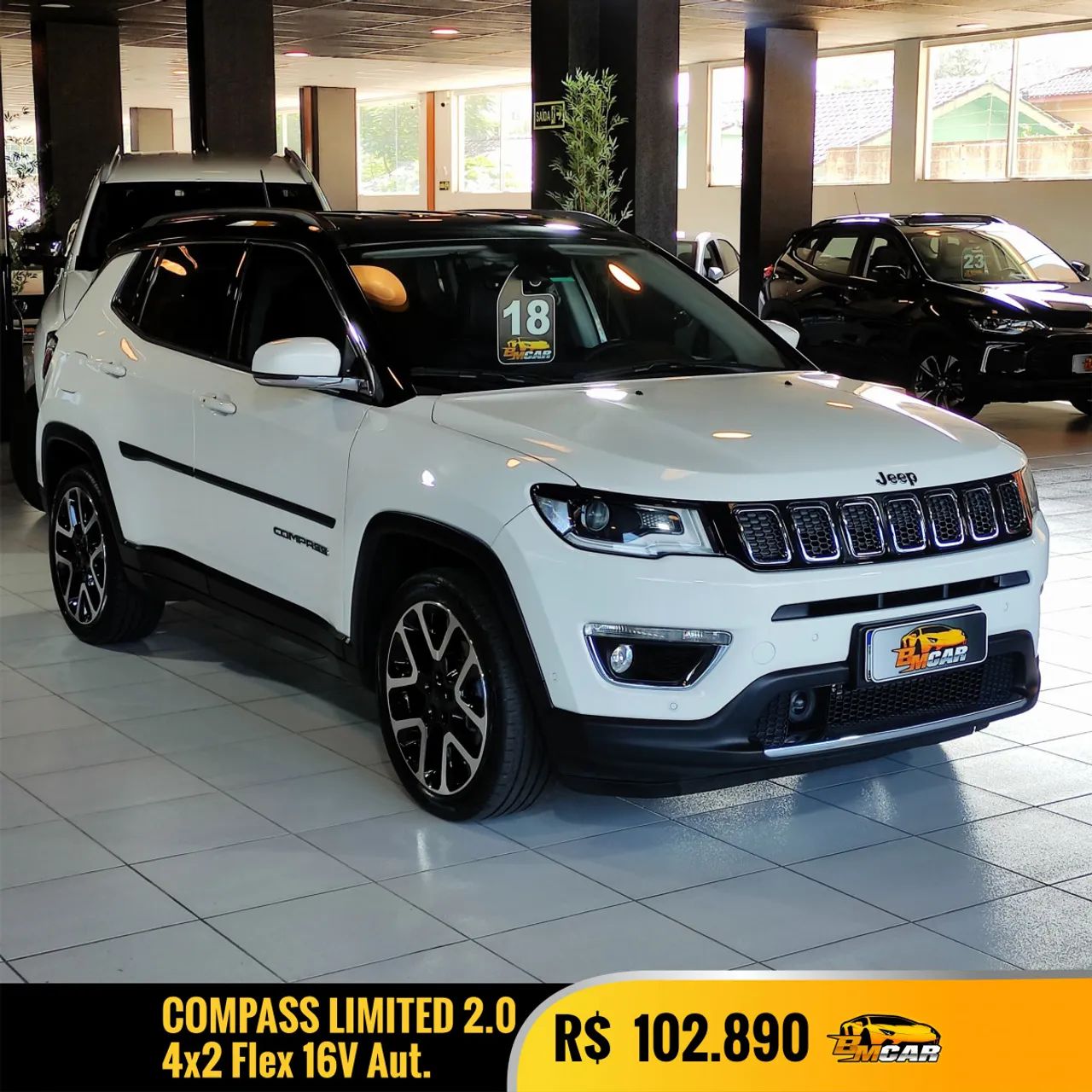 Jeep COMPASS LIMITED 2.0 4x2 Flex 16V Aut. 2018 Flex