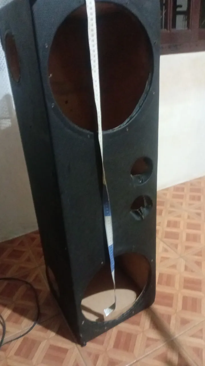 Caixa de Som para 2 sub e 2 twiter